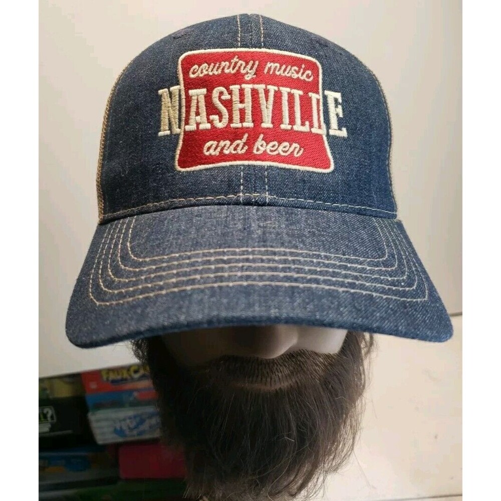 Nashville Country Music and Beer Trucker's Hat From Wildhorse Saloon